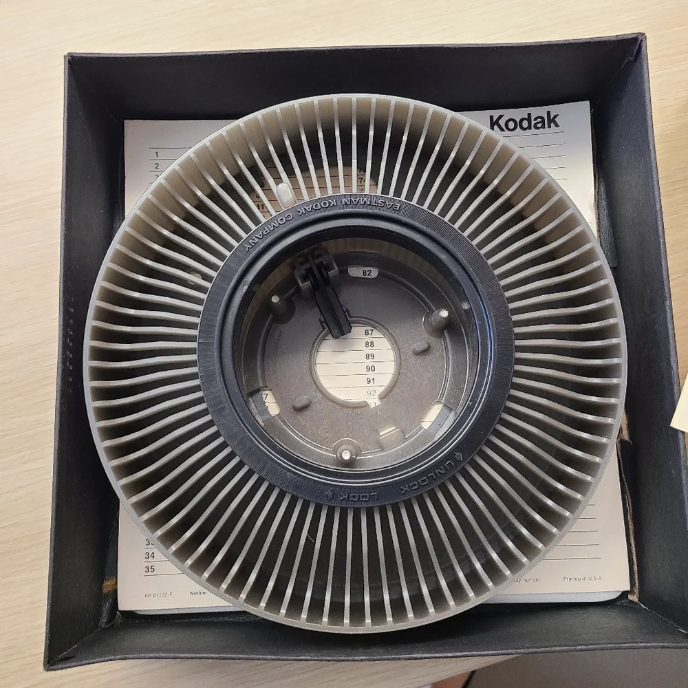Kodak Carousel Transvue 140 Slide Tray VINTAGE